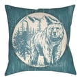 thumbnail image 6 of Artistic Weavers Lodge Cabin Bear Throw Pillow, 6 of 7