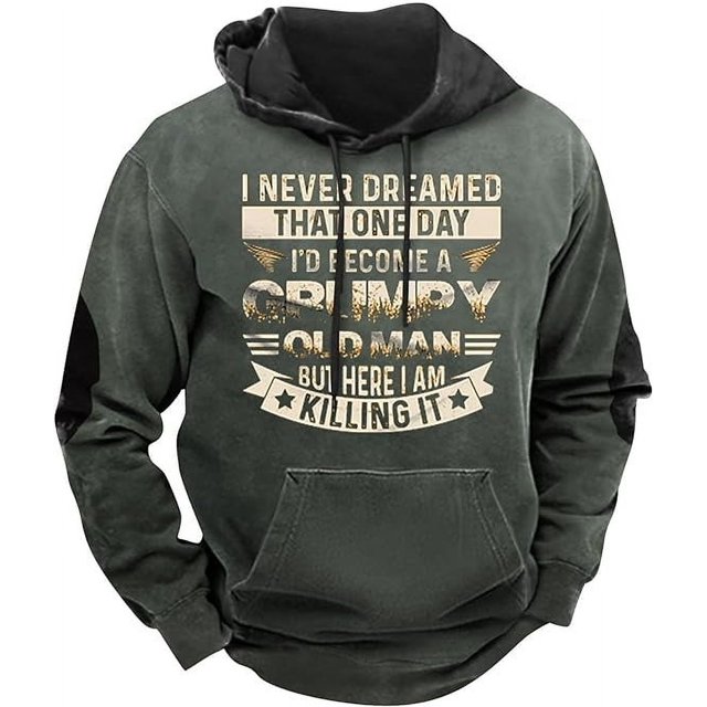 Pull 3d Nouveau Pull pour Hommes Mode Mode Urbaine Chandail à Capuchon US