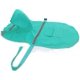 thumbnail image 4 of Impermeable ajustable para perros grandes, chaqueta ligera tipo poncho con capucha y tira reflectante (1 unidad, verde, XL), 4 of 4