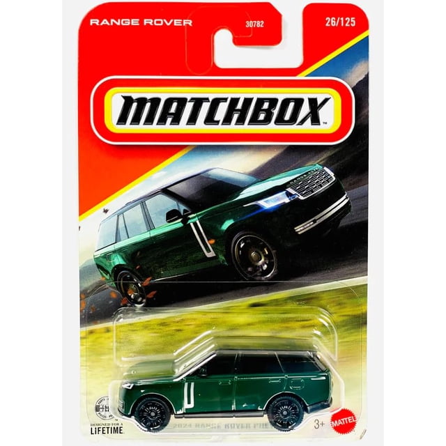 Vehículo de juguete fundido a presión Matchbox 2024 Range Rover PHEV 1:64