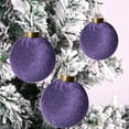 thumbnail image 7 of AuroraX Bohemian Christmas Decoration Set Plastic Hanging Shatterproof Ball Ornaments Neutral Decorative 12 Pcs 3.1" Flocked for Christma Tree,Party,Birthday Gifts Decor, 7 of 7