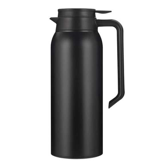 Stainless Steel Thermal Coffee Carafe with Lid, 52.8oz Double Walled Vacuum Thermos Flask Hot or Cold Beverage Dispenser, 12 Hour Heat Retention, BPA Free, for Tea, Water, Coffee Dispenser