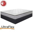 thumbnail image 2 of UltraFlex PARADISE - Natural Heavy Duty Foam Blend, Low Motion Transfer, Comfort+ Cool Gel and Spinal Posture Support Eco-Friendly Mattress (Made in Canada)- With Box Spring Foundation., 2 of 10