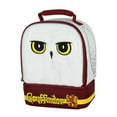 thumbnail image 4 of Harry Potter Hedwig the Owl Gryffindor House Dual Compartment Insulated Lunch Box Tote Bag, 4 of 5