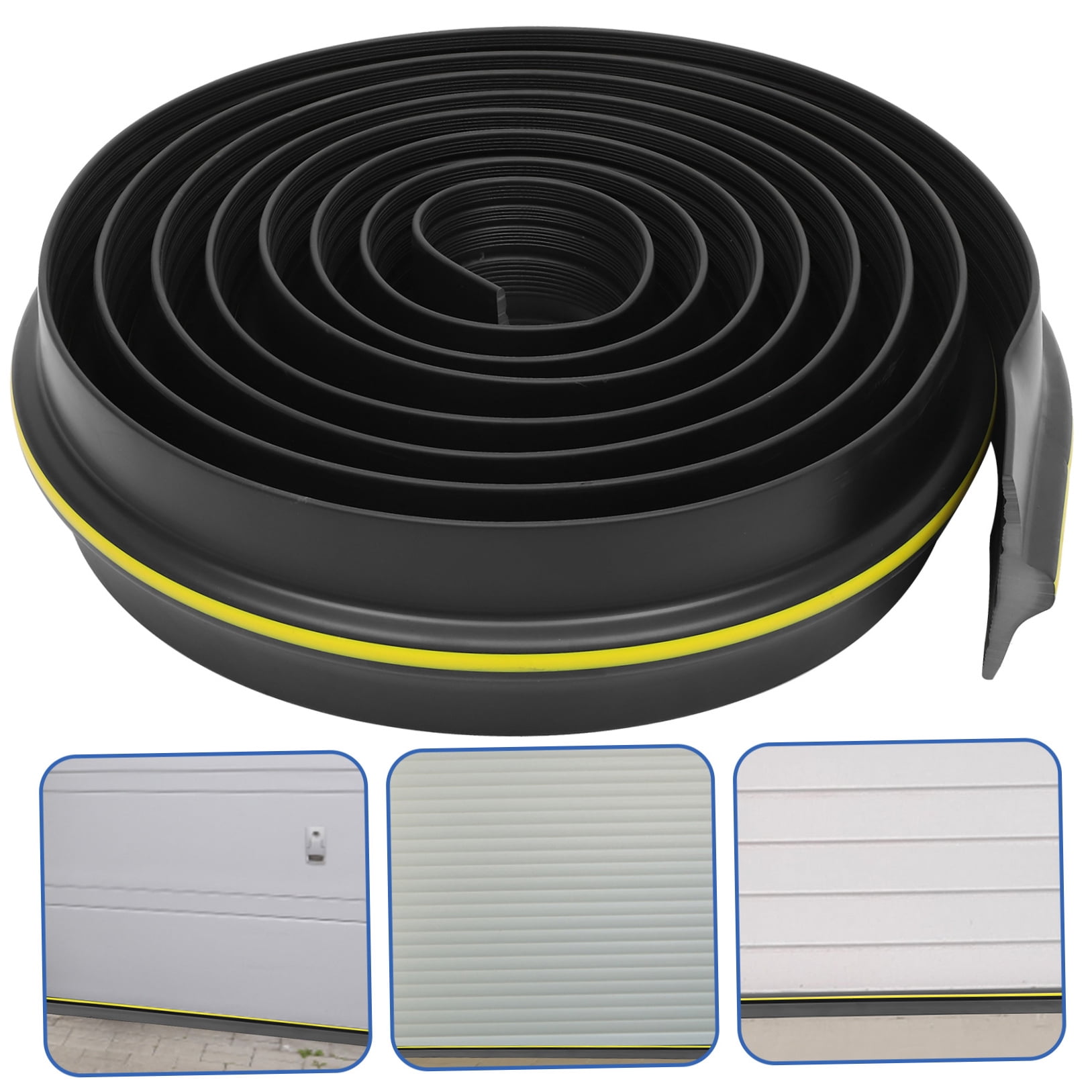 RENACLIPY Garage Door Seal p Flexible Rubber Threshold Seal for Garage Floor Debris Prevention