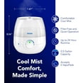 thumbnail image 2 of Vicks Mini Filter Free Cool Mist Humidifier, Small Room – Variable Mist Control – Works with Vicks VapoPads, 2 of 5