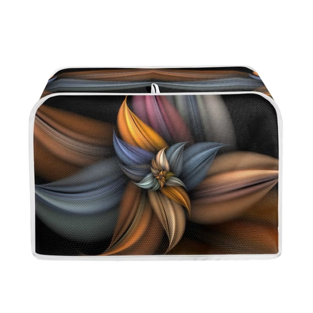 Renewold Vintage Flower Toaster Cover 2Slice Breadmaler Cover Kitchen