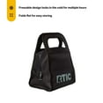 thumbnail image 4 of RTIC Ice Lunch Bag, Soft-Sided, Insulated Lunch Bag, Freezable, Collapsible, Black, 4 of 9