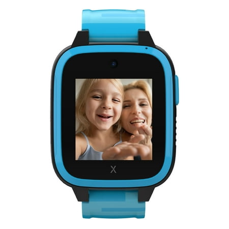 Xplora - Kids’ XGO3 Jungle Edition (GPS + Cellular) Smart Watch Calls, Messages, SOS, GPS Tracker, Camera, Step Counter, SIM Card - Blue