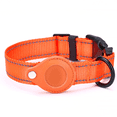 thumbnail image 1 of Collar de perro reflexivo de AirTag, collar de perro acolchado de la etiqueta del aire de Apple, collar de perro resistente con, 1 of 6