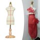 thumbnail image 5 of Modelo de maniquí en miniatura con base redonda de madera ajustable y totalmente sujetable con alfileres. Mujer 40cm Marcado, 5 of 7