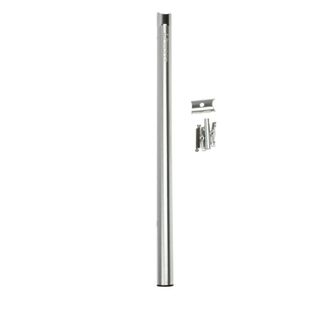 Aluminio Legierung Faltrad Sattelstütze, Fahrrad Sattelstütze aus 600mm 33,9mm Sitz Sattel Unterstützung Rohr Pole für Dahon Faltbare Fahrräder Plata Baoblaze Tija de sillín de bicicleta plegable