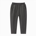 thumbnail image 4 of Gibobby Boys Pants Toddler Pants Sweatpants 2T 3T 4T 5T 6T 7T Boys Soft Joggers Athletic Pull On Sweat Pants With Pockets For Kids Clothes Boys Athletic Pants(2-3 Years,Dark Gray), 4 of 4