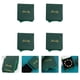 thumbnail image 4 of EeaseMX Caja de embalaje para joyas, pendientes y anillos con lazo verde oscuro retro (4 unidades), 4 of 8