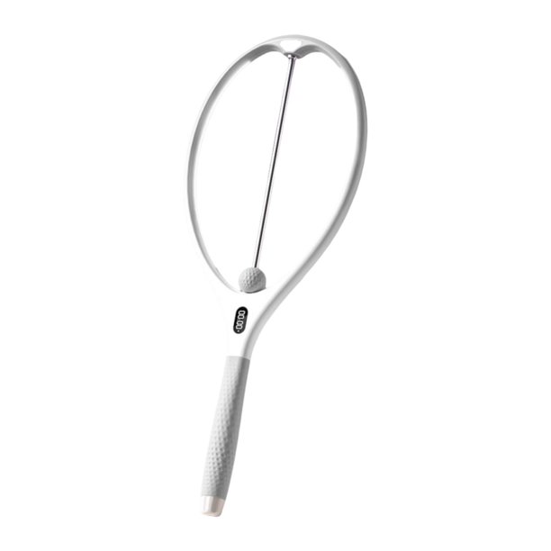 Raqueta tenis Snap Racquet, equipo para cancha, profesional, principiante, adultos, club, regalos, ergonómico, accesorios para mujeres y hombres Gris