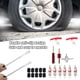 thumbnail image 4 of 24 unids/set de palancas de neumáticos de coche protectores de llanta Ndcxsfigh roja núcleos de válvulas Kit de tapas de herramientas, 4 of 8
