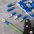 thumbnail image 6 of 20PCS 1/4In Female Spade Connectors,Insulated Spade Wire Connector Combo Kit,Female Electrical Crimp Terminals,22-16 AWG, 6 of 6