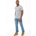 thumbnail image 6 of Enzo Mens Straight Leg Jeans Designer Denim Trousers, 6 of 7