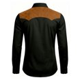 thumbnail image 5 of Western Cowboy Shirts for Men Long Sleeve Casual Collared Button Down Dress Shirt Mens Country Shirts, 5 of 6