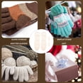 thumbnail image 4 of 1 Pair DIY Wooden Knitted Gloves Display Model Hand Woven Gloves Models, 4 of 6