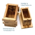 thumbnail image 3 of Caja fuerte Puzzle Box BSIRI Jigsaw Caja fuerte Brain Teaser Caja de madera, 3 of 9