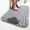 Gray, variant on JingChun Bathtub Mat Non Slip, Shower Foot Scrubber Mat, 27 x 15 inch Long Bath Mat for Tub Non Slip with Suction Cups Drain Holes, Shower Mat with Foot Scrubber, Machine Washable