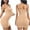Yellow, variant on Fancifize Women Shapewear Full Slip Tummy Control Square Neck Cami Mini Under Dress Slimming Body Shaper Seamless Shapewear Dress Slip