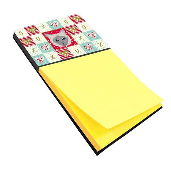 Owyhee Bob Cat Love Sticky Note Holder Red