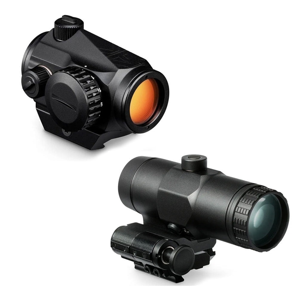 Vortex Optics VMX-3T 3X Red Dot Sight Magnifier Combo with