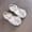 Silver, variant on Liyamei Fashion Autumn Toddler And Girls Casual Shoes Thick Sole Round Toe Buckle Dress Shoes Lightweight Girls Sneakers Size 12-18 Months