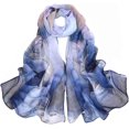 thumbnail image 1 of GFDYREE Foulards pour Femmes Légers Foulards Mode Imprimé Motif Floral Foulard Châle Étoles, 1 of 5