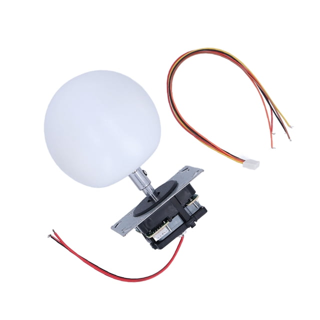 Joystick Arcade con luz colorida, interfaz 5P, eje de Joystick con Cable 5P para máquina de entretenimiento, funcionamiento fresco