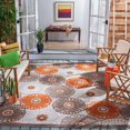 thumbnail image 1 of Safavieh Cabana Anuki Floral Outdoor Area Rug, 1 of 7
