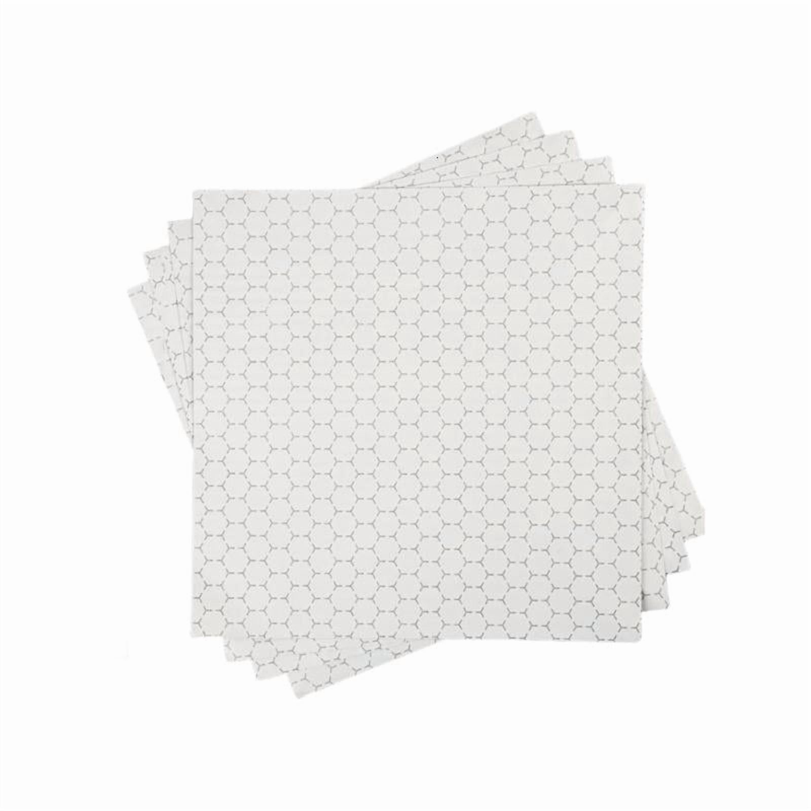 ANXPTIME 50/100pcs Aluminum Foil Sandwich Wraps With Honeycomb Design For Kitchen Use