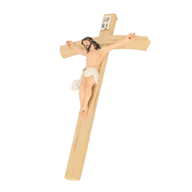 Crucifix De Jésus-Christ, Belle Croix Murale Pratique Solide Et