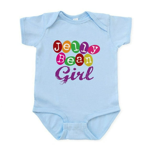 CafePress - Jelly Bean Girl Infant Bodysuit - Baby Light Bodysuit, Size Newborn - 24 Months