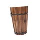 thumbnail image 3 of Maceta de barril de madera, contenedor para flores, hogar para plantas de jardín, jardinera de jardín Estilo B, 3 of 9