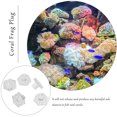 thumbnail image 4 of Shisuyan Fish Tank Accessories Acrylic Button Coral SPS Support 5Pcs 1.2x1.2x0.8in, 4 of 8
