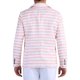 thumbnail image 3 of Inspire Chic Chaquetas Deportivas a Rayas para Hombres, Blazers de Promoción de Un Solo Botón con Solapa Notch XL Rosa, 3 of 6