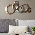 thumbnail image 1 of Stratton Home Decor S09602 Metallic Rings Wall Decor, Multi, 1 of 2