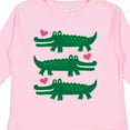 thumbnail image 4 of Inktastic Alligator Crocodile Reptile Girls Long Sleeve Toddler T-Shirt, 4 of 5