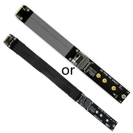 

Whigetiy R44SF Solid Drive Riser Card M2 to PCI-Express 3.0 X4 PCIE 32Gbps M Key Extender