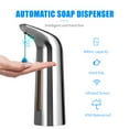 thumbnail image 3 of Mistaha 400mL Automatic Soap Dispenser Infrared Hand-free Touchless Soap Dispenser Dish Liquid Lotion Shampoo Chamber Auto Dispenser for Bathroom Kitchen, 3 of 8