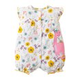 thumbnail image 1 of Ropa De Verano Para Bebés De Manga Corta Con Estampado De Dibujos Animados Mameluco 2023 Recién Nacido Monos De Una Sola Pieza Escalada Pijamas 6-24M, 1 of 4