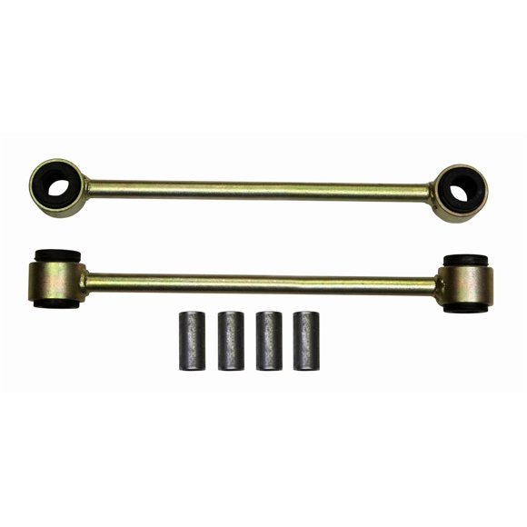 Fits 1997-2006 Jeep Wrangler TJ Skyjacker Suspensions Stabilizer Bar Link Kit SBE500 Use With 2 Inch to 4 Inch Lift; Red; Set Of 2
