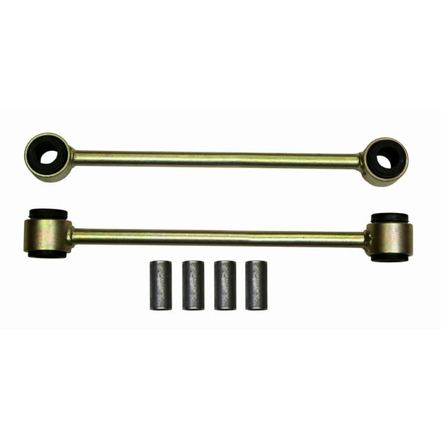 Fits 1997-2006 Jeep Wrangler TJ Skyjacker Suspensions Stabilizer Bar Link Kit SBE500 Use With 2 Inch to 4 Inch Lift; Red; Set Of 2
