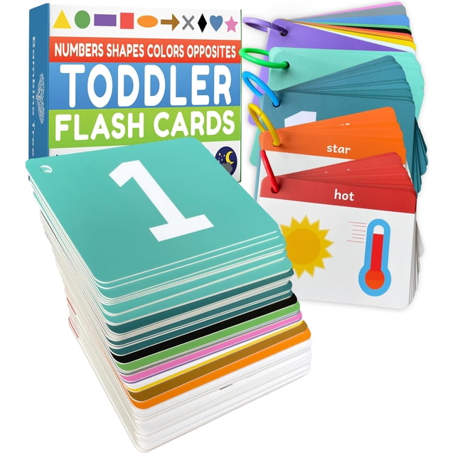 Tarjetas didácticas educativas The Bambino Tree Toddler con 52 tarjetas