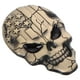 thumbnail image 2 of Pegatinas de calavera de aleación de zinc para coche, calcomanías 3D de calavera para portátil, calcomanías de calavera para equipaje, accesorios de ordenador para coche, camión y motocicleta, 2 of 8