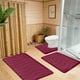 thumbnail image 4 of Alfombras Trajes Esponja Densidad 25D Juego de 3 Alfombrillas de Baño Absorbentes Grandes Decoración del Hogar Alfombrilla de Baño Antideslizante Suave y Cómoda Manta de Baño Premium Gruesa Lavable Fá, 4 of 8