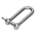 thumbnail image 2 of Anchor Shackles, Rigging Long D Shackle Self Locking Durable  For Boat For Railways For Machinery 10Pcs M4,10Pcs M5,10Pcs M6,3Pcs M12, 2 of 8